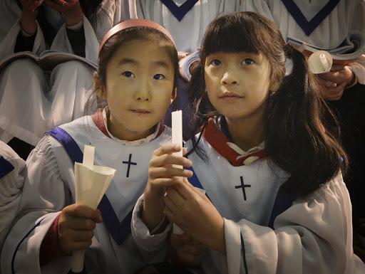 Chinese Catholic choir girls &#8211; fr