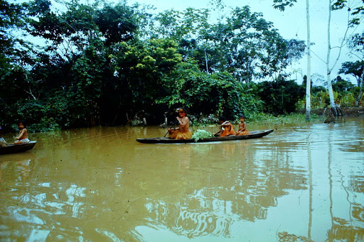 Indiègenes d&rsquo;Amazonie