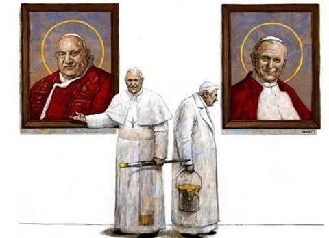 Quatre papes