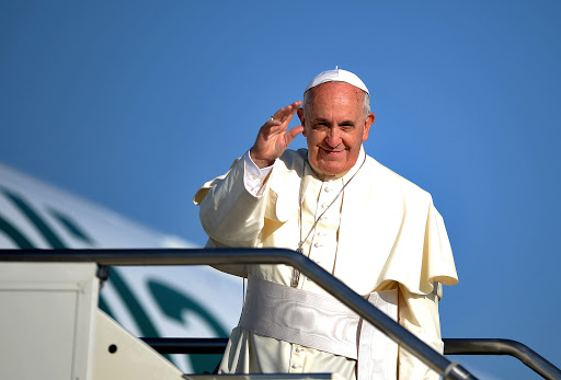 Pope Francis leaves for the Holy Land &#8211; fr