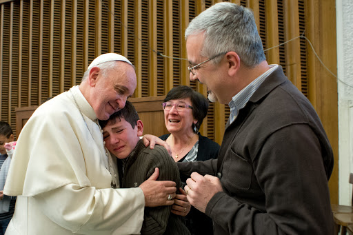 Pope Francis with Pietro Schilirò &#8211; fr