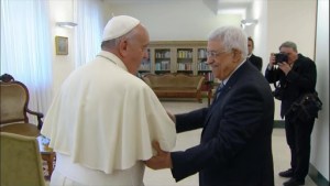 Abbas and Pope Francis 01 – fr