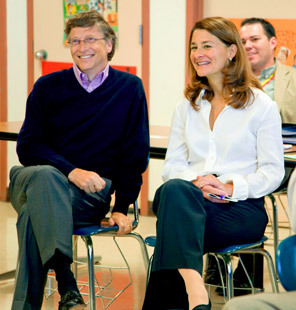 Bill and Melinda Gates &#8211; fr