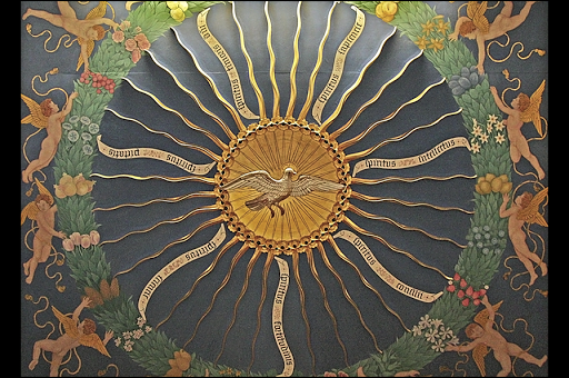 Holy Spirit (Sir Ninian Comper&rsquo;s chapel of the Resurrection in Pusey House)