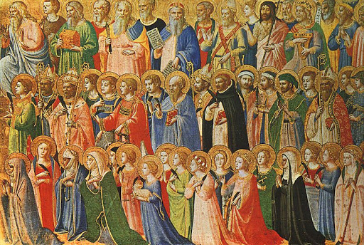 The Forerunners of Christ with Saints and Martyrs &#8211; fr