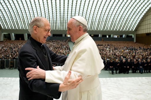 Pope Francis with Adolfo Nicolas &#8211; fr
