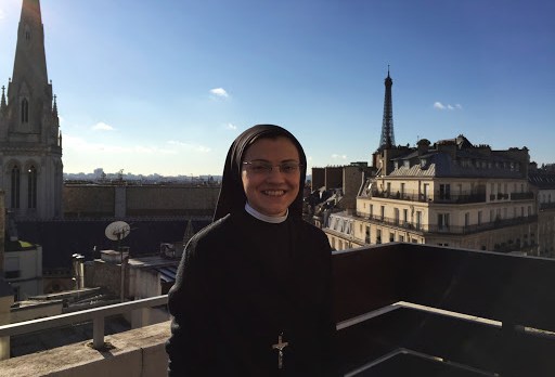 Sister Cristina in Paris