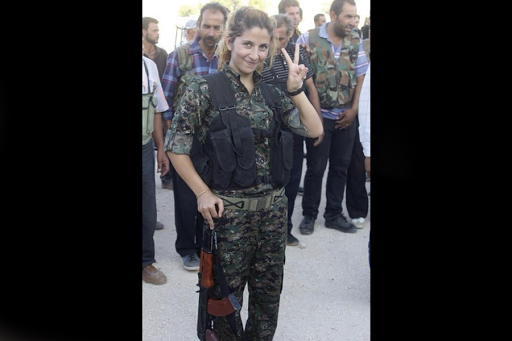 « Rehana » fighter for freedom of Kobane &#8211; Syria