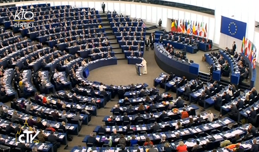 pape françois parlement européen