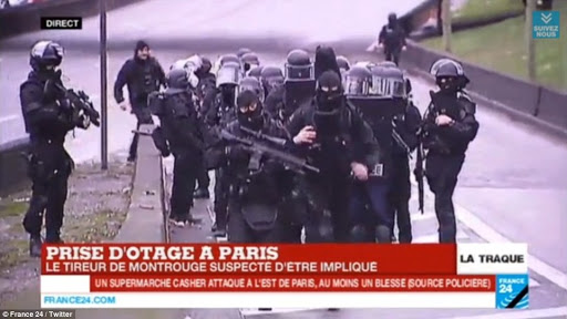 hostages in Paris