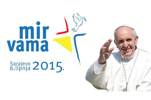 Logo Pope Francis &#8211; Sarajevo &#8211; fr