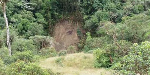 Jesus face in colombia