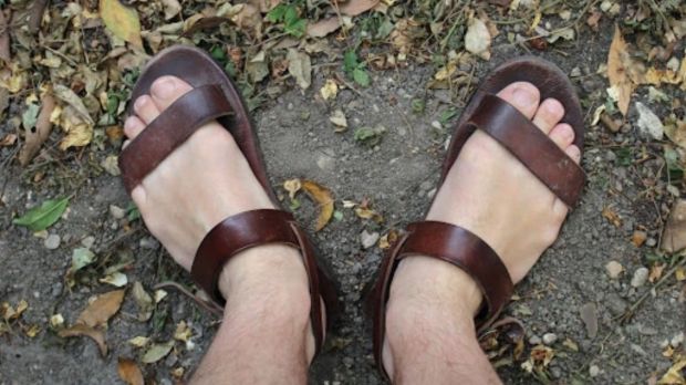 Les sandales de moine
