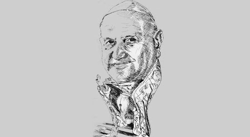 Caricatura de Juan XXIII &#8211; fr