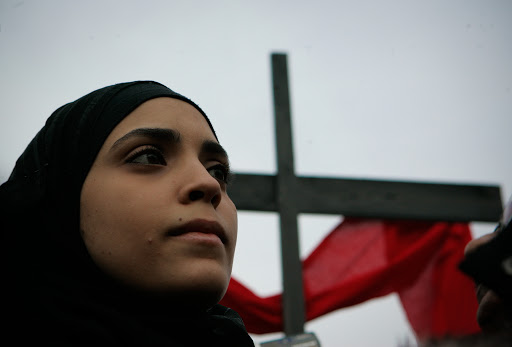 Protesta dei copti contro la discriminazione (Francia) &#8211; fr