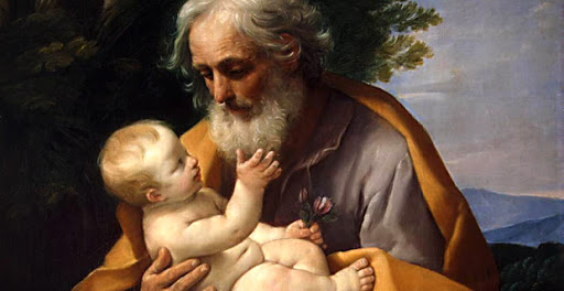St Joseph with the Infant Jesus &#8211; fr