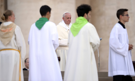 Pape François rencontre les enfants de chœur en pèlerinage à Rome