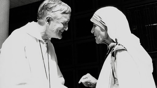 Madre Teresa insieme a Frere Roger di Taizé &#8211; fr