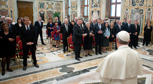 pape et parlementaires
