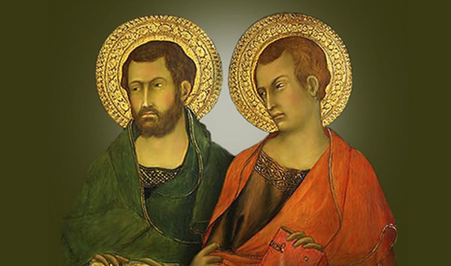 Le 28 octobre - Saints Simon et Jude, Apôtres Saint-simon-jude-icon-28-oct-2015-public-domain