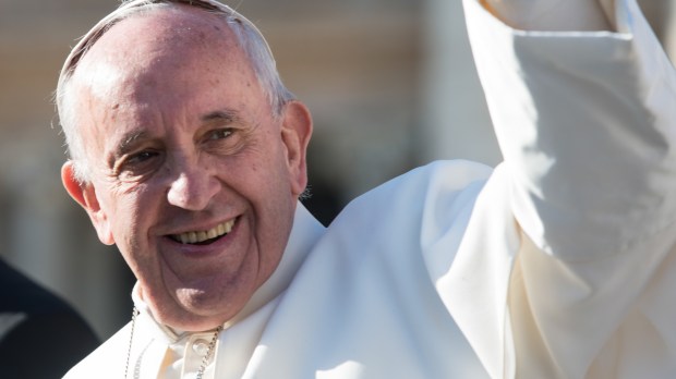 Pope Francis &#8211; Smilng &#8211; Happy