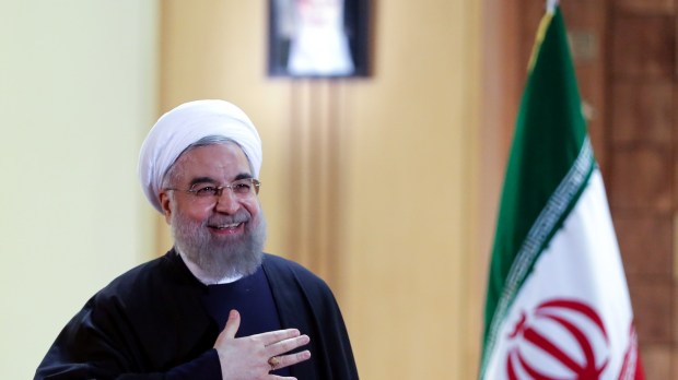 Iranian President Rouhani&rsquo;s press conference in Tehran