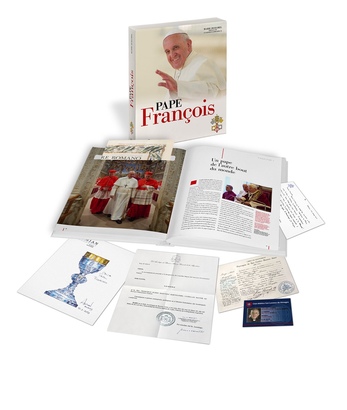 "Pape François", le livre-objet de Marie Duhamel