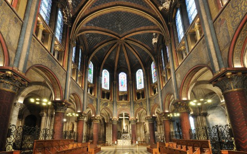 : Eglise de Saint-Germain-des-Prés, vue du chœur © DR