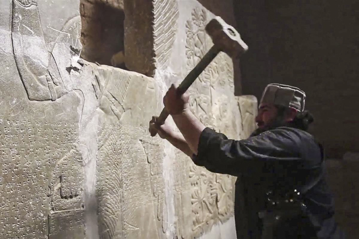 National Museum of Iraq ISIS Destruction