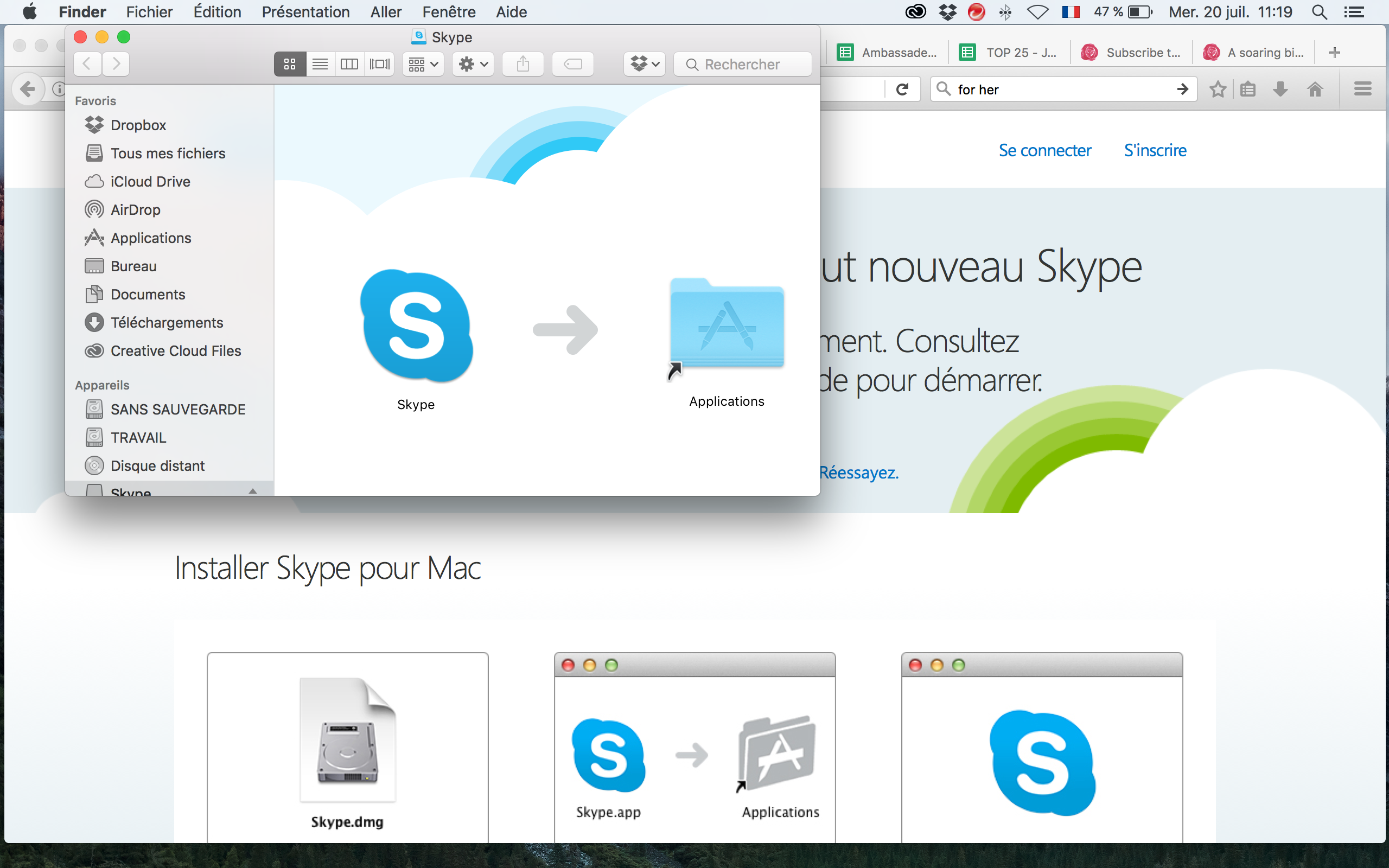 Skype ajouter