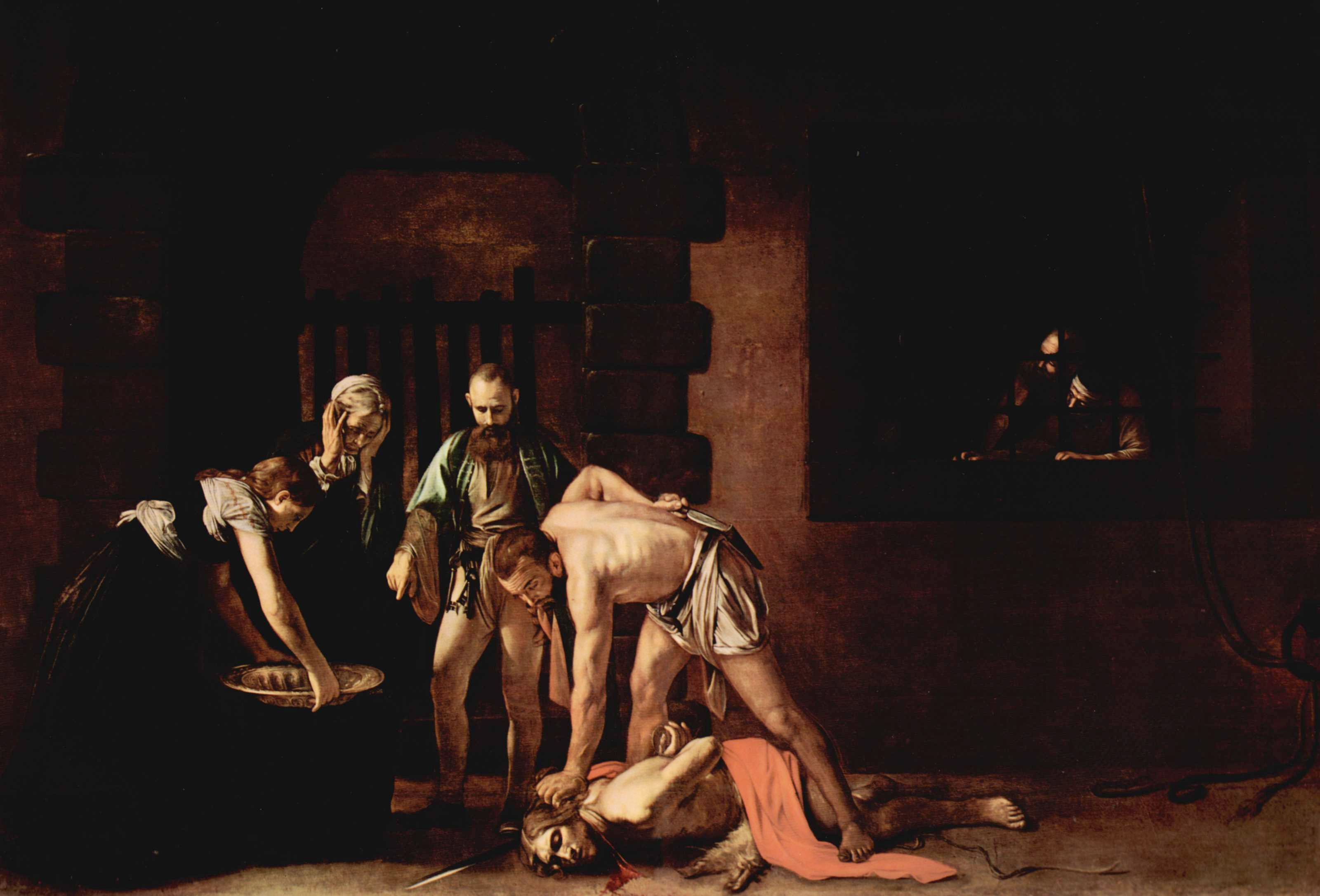 Le Caravage (1571-1610), La Décollation de saint Jean-Baptiste, vers 1608, huile sur toile, 361 x 520 cm, La Valette, Cathédrale Saint-Jean de La Valette © DR
