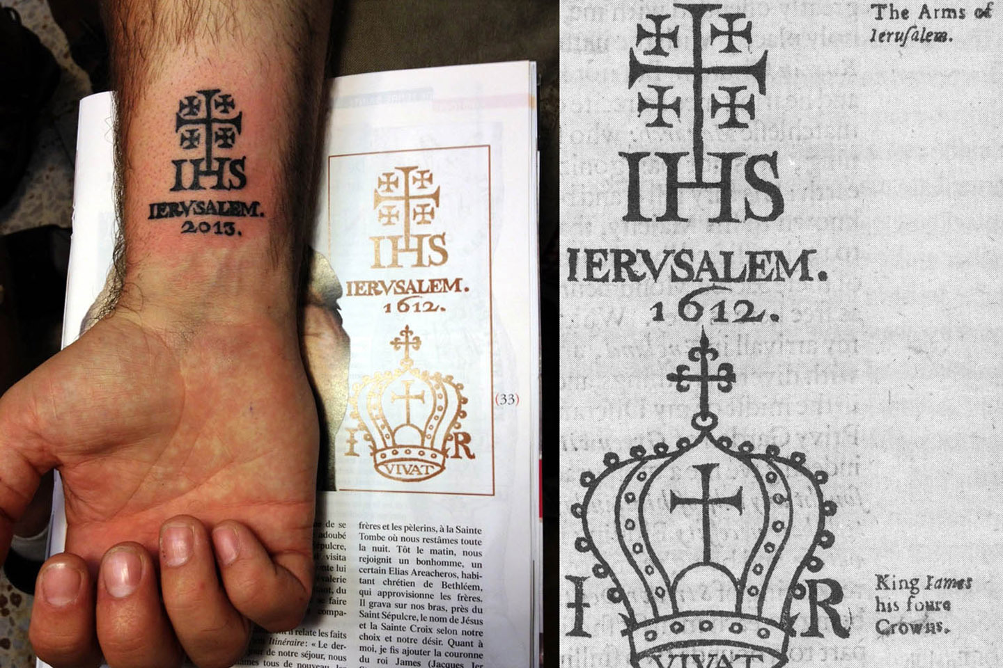 Ces tatouages de Jérusalem ont 700 ans