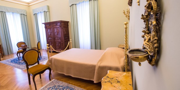 Les appartements du pape à Castel Gandolfo