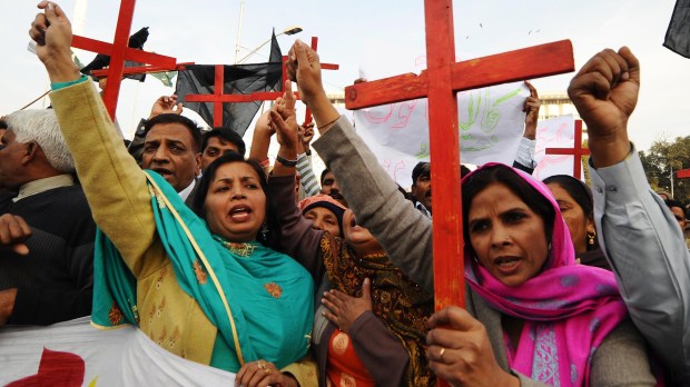 PAKISTAN-RELIGION-PROTEST