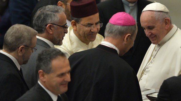 VATICAN-POPE-AUDIENCE-FRANCE-ISLAM
