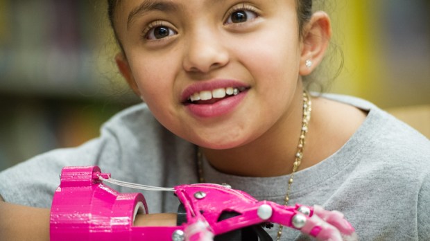 3D PRINTER GIVES FOURTH GRADER CHANCE AT LIFE WITH BOTH HANDS
