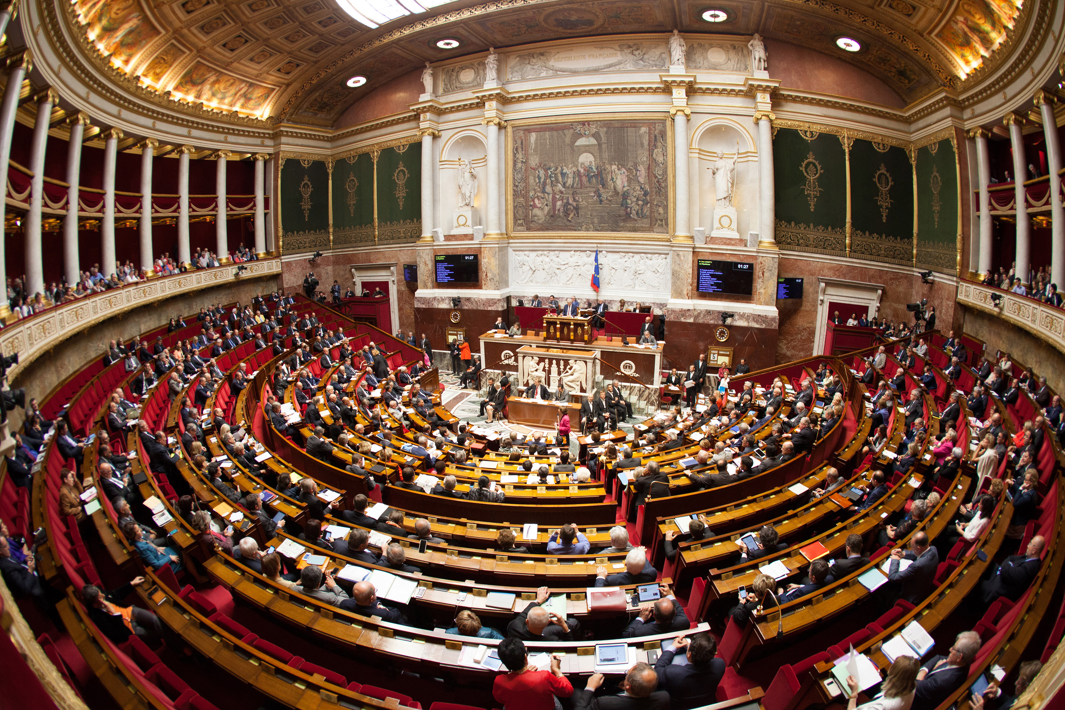 France: Questions to the government session at the national assembly
