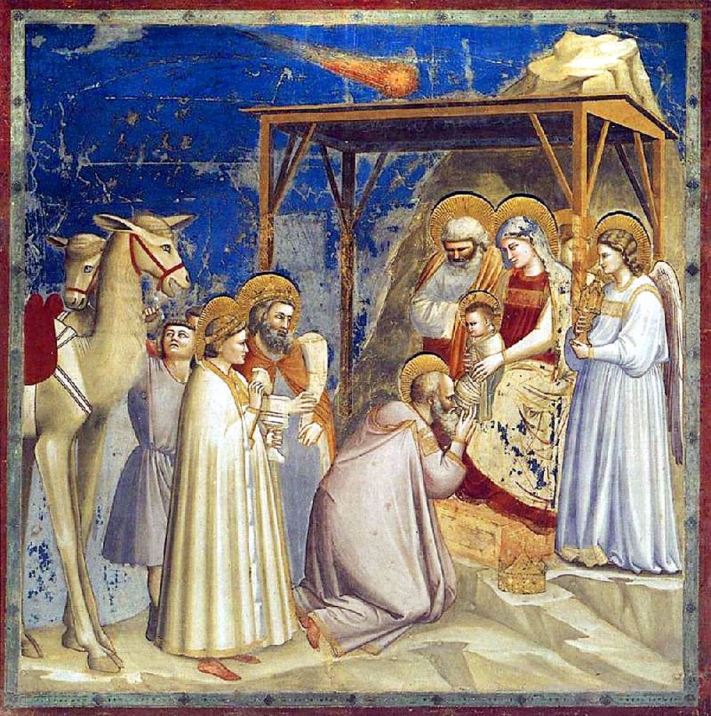 L'Adoration des Mages de Giotto