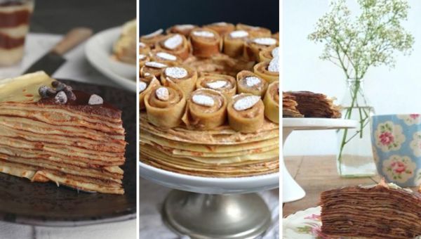 Gâteau de crêpes pour la Chandeleur