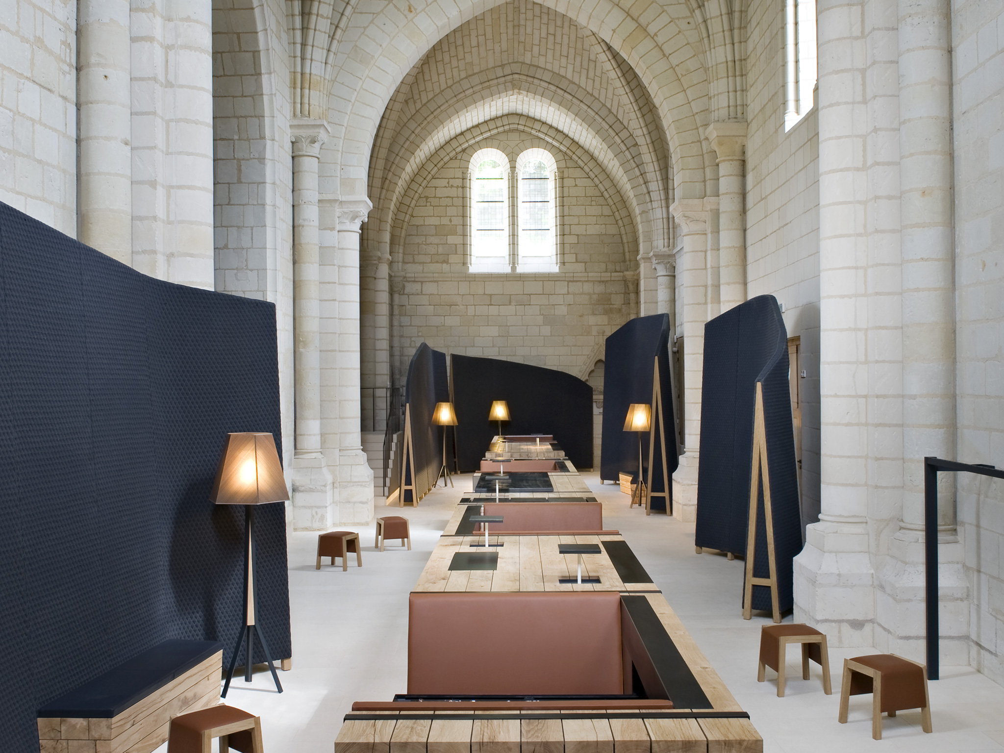 Hébergement insolite : dormir à l'abbaye de Fontevraud