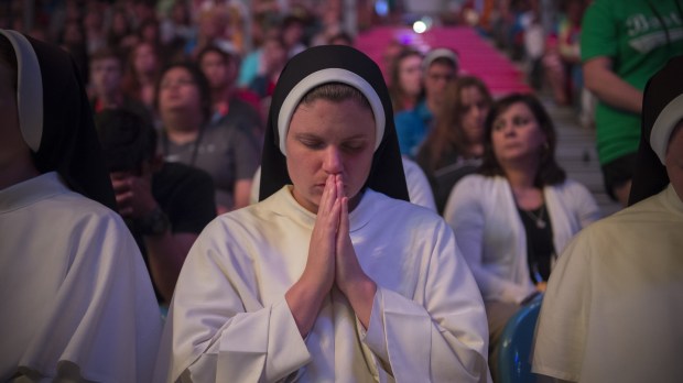 Nun Praying