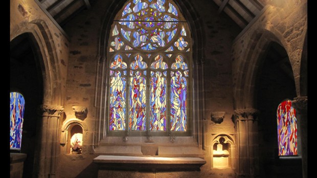 De nouveaux vitraux à la chapelle Saint-Philibert