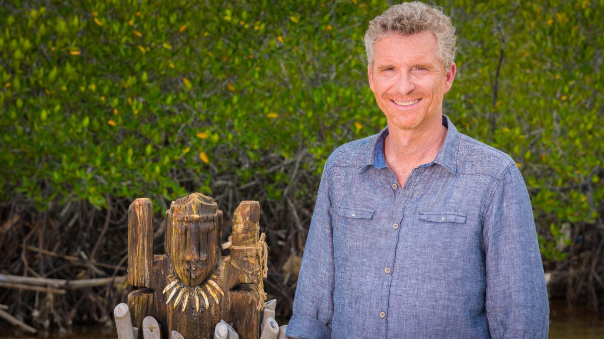 Denis Brogniart l'animateur de KOH LANTA