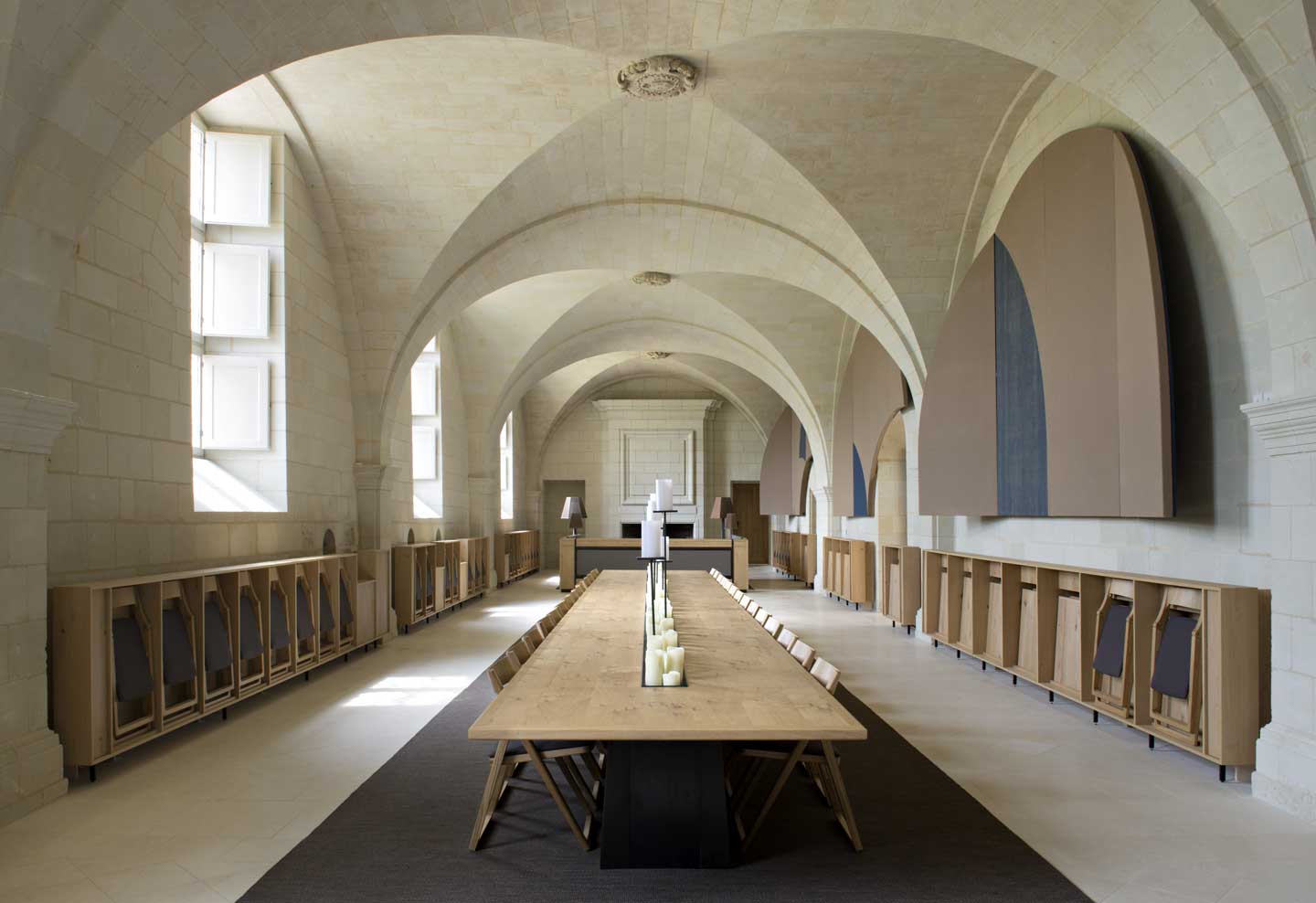 Hébergement insolite : dormir à l'abbaye de Fontevraud