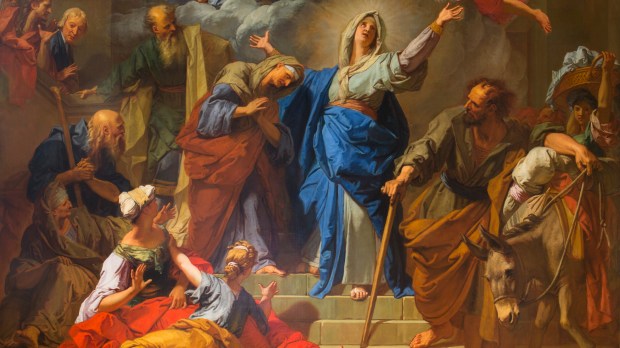 « La Visitation de la Vierge » ou « Le magnificat » par Jean Jouvenet