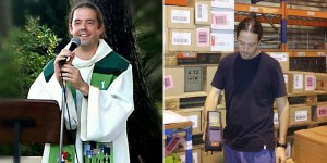 Prêtre et… manutentionnaire chez Carrefour