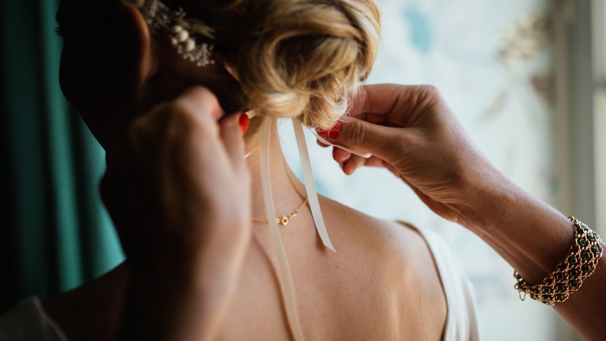 coiffure mariée chignon mariage