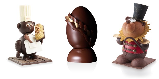 Oeufs de Pâques en chocolat