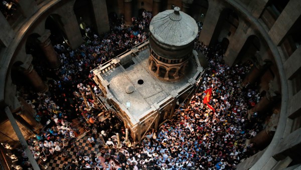israel christian orthodox jesus tomb