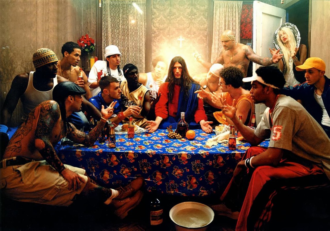 David La Chapelle, Last Supper, série « Jesus Is My Homeboy », photographie, 2003 © DR 